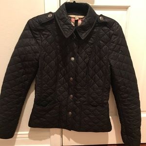 Burberry Brit Black Women's Jacket Size Small